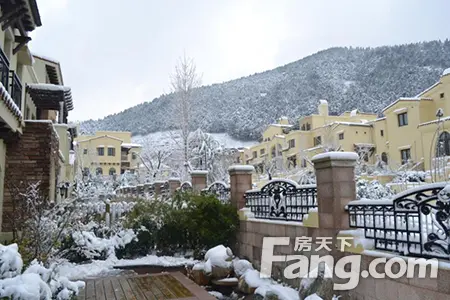 鲁能领秀城·漫山香墅 雪花飘落
