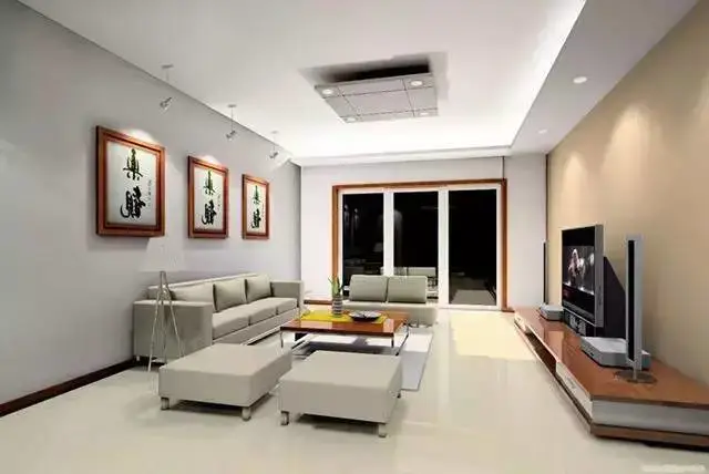 沙发 茶几 地板 门窗