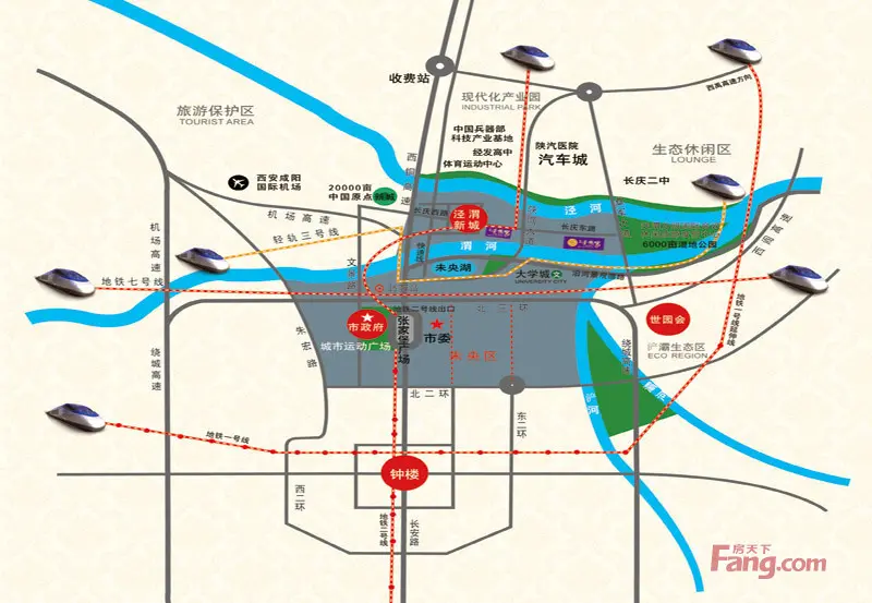 荟金·梦想家区位图
