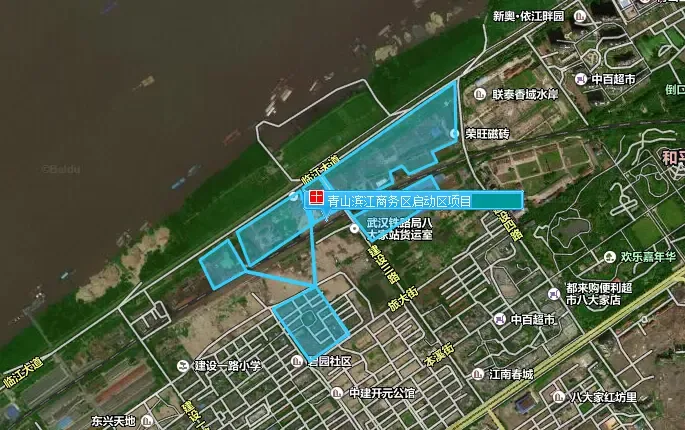 武汉44亿卖两地 交投37.25亿拿青山滨江组团