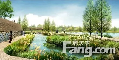 廖家沟生态公园效果图