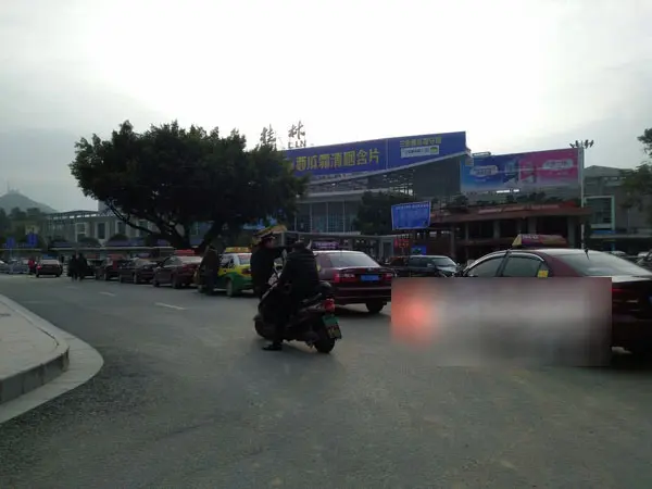 桂林火车站站前广场