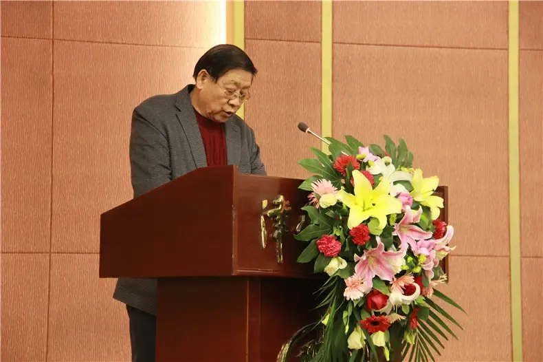 津市家居商会会长李庆云现场致辞