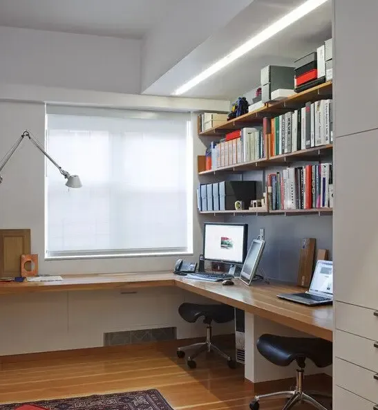 18个妙趣横生的转角书桌设计