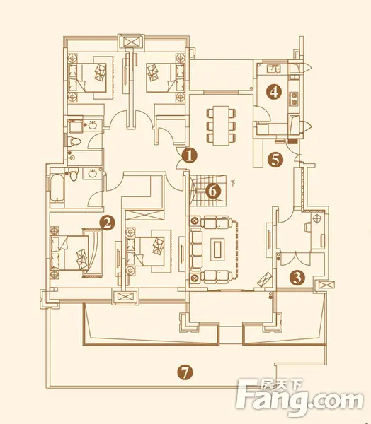深物业湖畔御景户型图 二期开盘