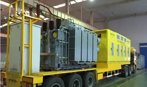 成功举行首次移动式直流融冰演练