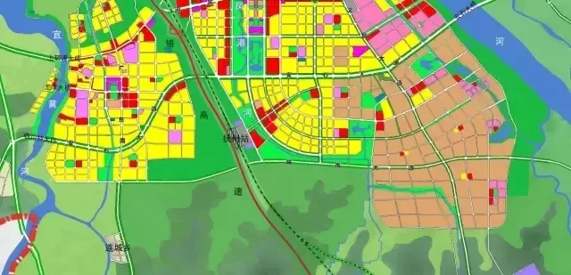 解读抚州新城市规划图,开启跨抚河"一河两岸"