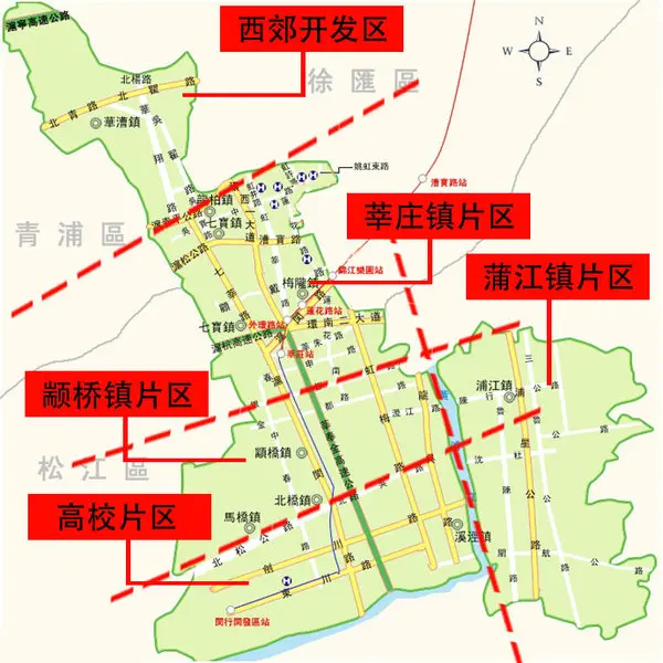 闵行区欲打通58条断头路三年内实现区区通