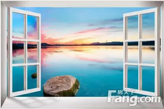 推开观澜墅的窗户竟然被眼前的一切惊呆了