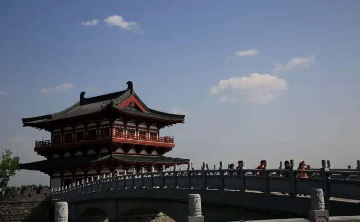 君河湾美景