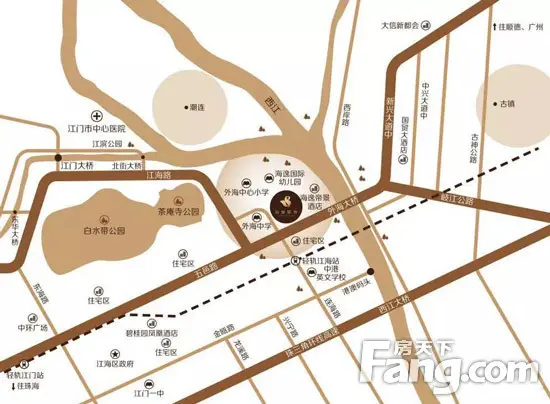 海逸星宸交通图