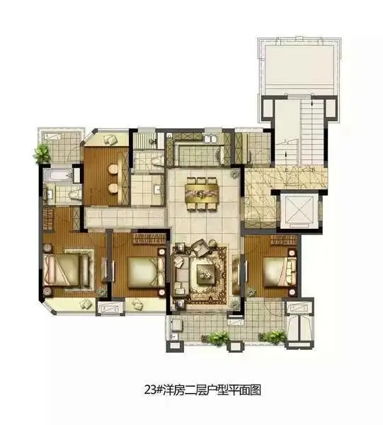 亮点一:四开间朝南