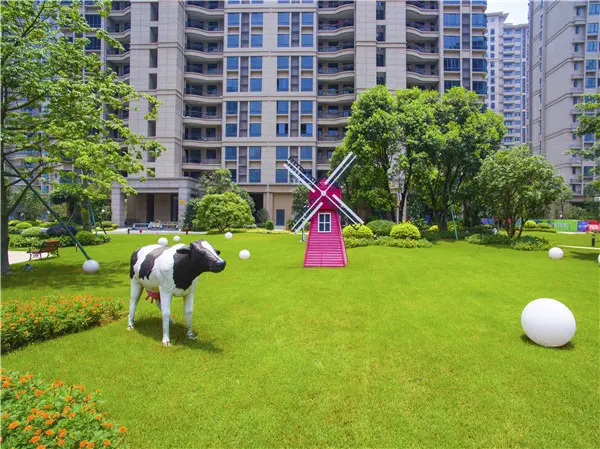 碧桂园城市花园园林实景图
