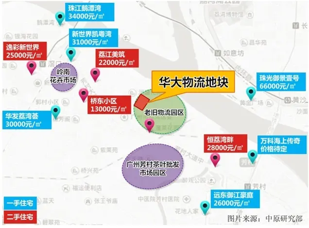 雅居乐3.5万/平造就荔湾新地王 广州掀起封盘涨价潮