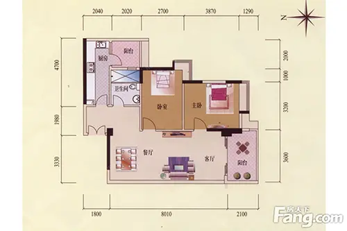 翠竹苑户型图