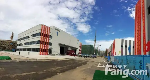 万达东方影都影视产业基地实景拍摄