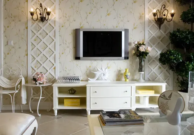 15款简欧电视背景墙 大气简奢让你家客厅气场十足