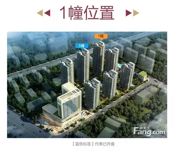 上城嘉泰1幢沙盘图