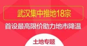 武汉集中推地18宗  首设高限价助力地市降温