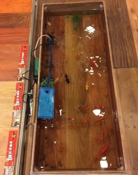 马德兰地板能做成鱼缸养鱼的防水木地板你见过么