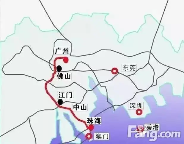 广珠中澳又将新增一条城轨！快来看经过你家 不？