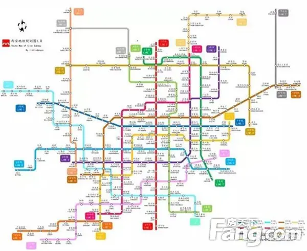 咸两地,地铁一号线2期工程将于2019年通车试运行,初步规划已确定11条