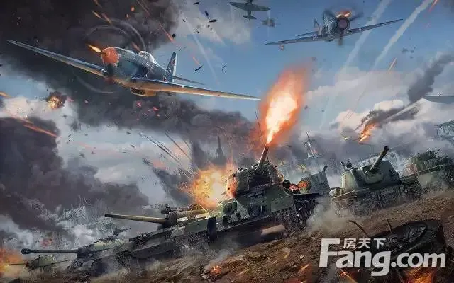 2 战场狼烟四起 炮火连天 那是一次狭路相逢勇者胜的战斗 你一定幻想