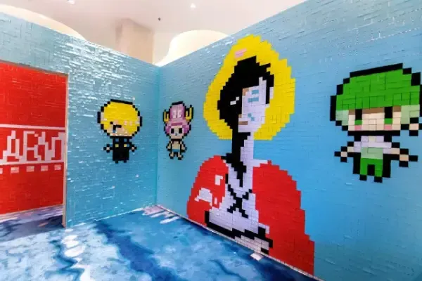 像素大战一触发桂林万达城创意艺术馆惊艳开放