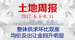 土地周报：整体供求环比双涨 均价出让金回升明显
