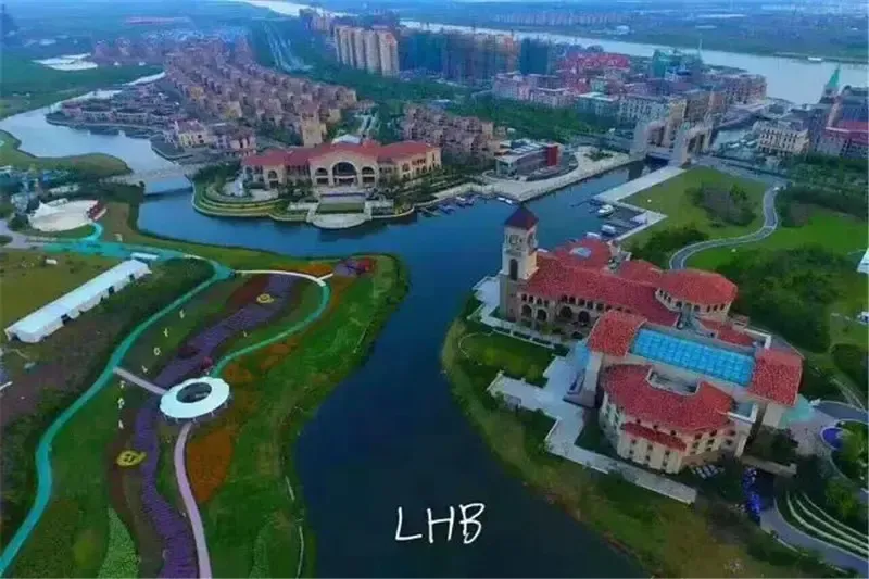 崇明岛启隆镇新村沙北侧绿地长岛售楼.