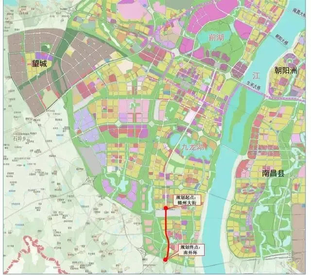 南昌九龙湖城建新动态!九龙湖大道南延段连通至南外环高速
