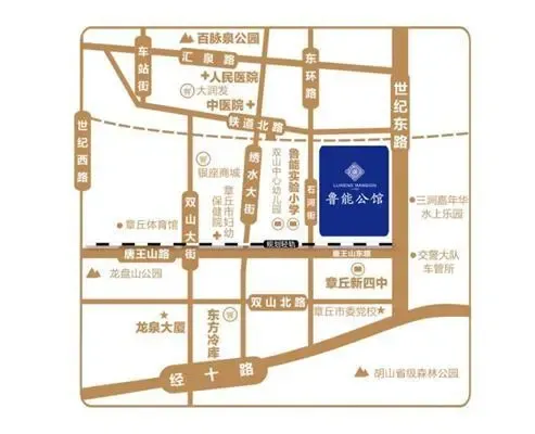 章丘 鲁能公馆 水景