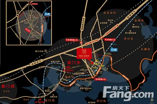 而绿创地产也于2017年5月成功斩获水头海联新区地块,总建面积约20万平