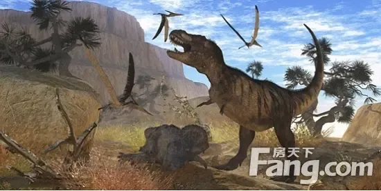 还有雷龙,双冠龙,三角龙,副栉龙.