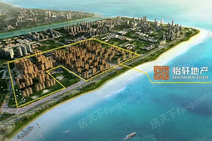 海璟天翡总平图公示 项目拟建17幢高层住宅
