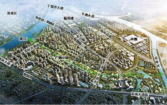 广钢新城规划图
