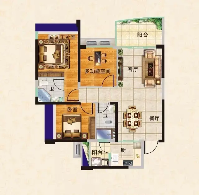 75㎡(朝北)16幢户型鉴赏动态:开平骏景湾豪庭临江16幢8月26日