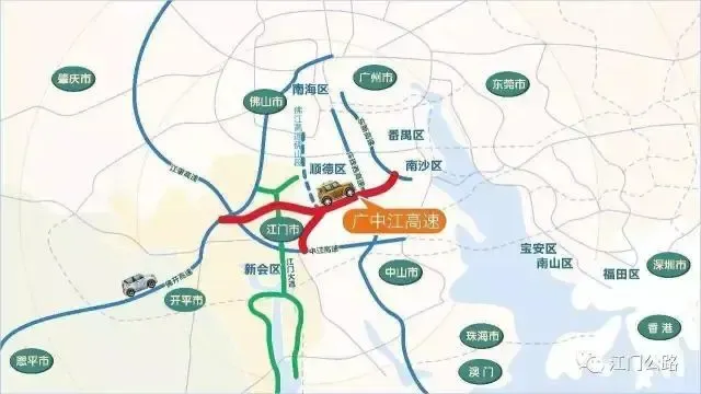 振奋!途经江门的这条高速通车在即