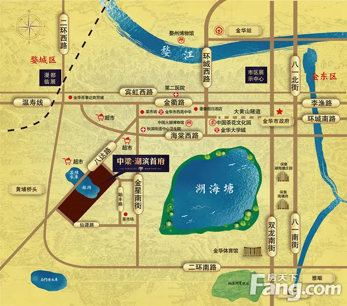 湖海塘西中梁谱写首府新传奇