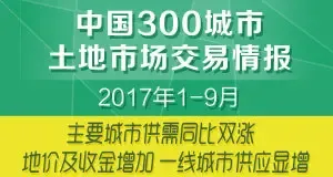 主要城市供需同比双涨 地价及收金增加 一线城市供应显增