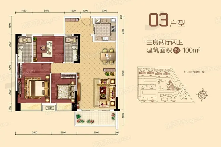 骏景华庭1/2/3幢10月3日开盘热销8成 带装修均价7字头