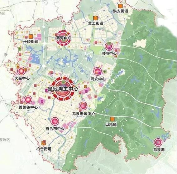 龙泉西河镇2021规划图片