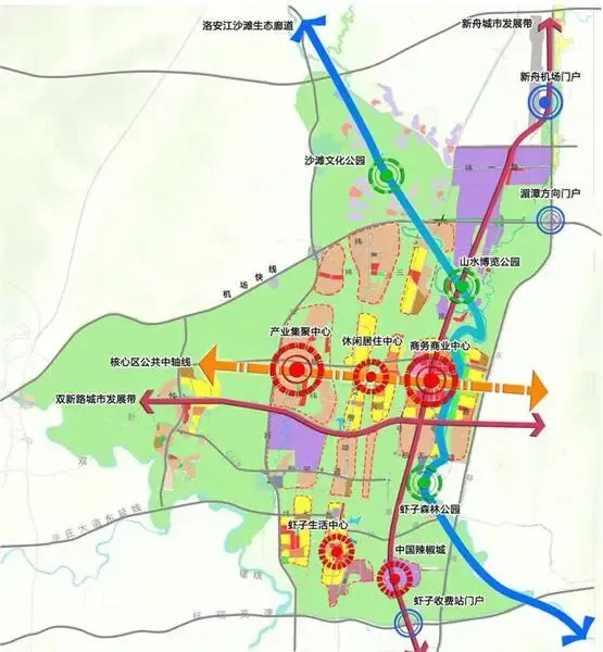 遵义中心城区总体城市设计公示 15城市组团蓄势待发