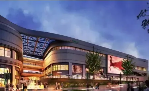 在建的高淳经开区有超10万平方的大型商业综合体万悦城,面积相当于