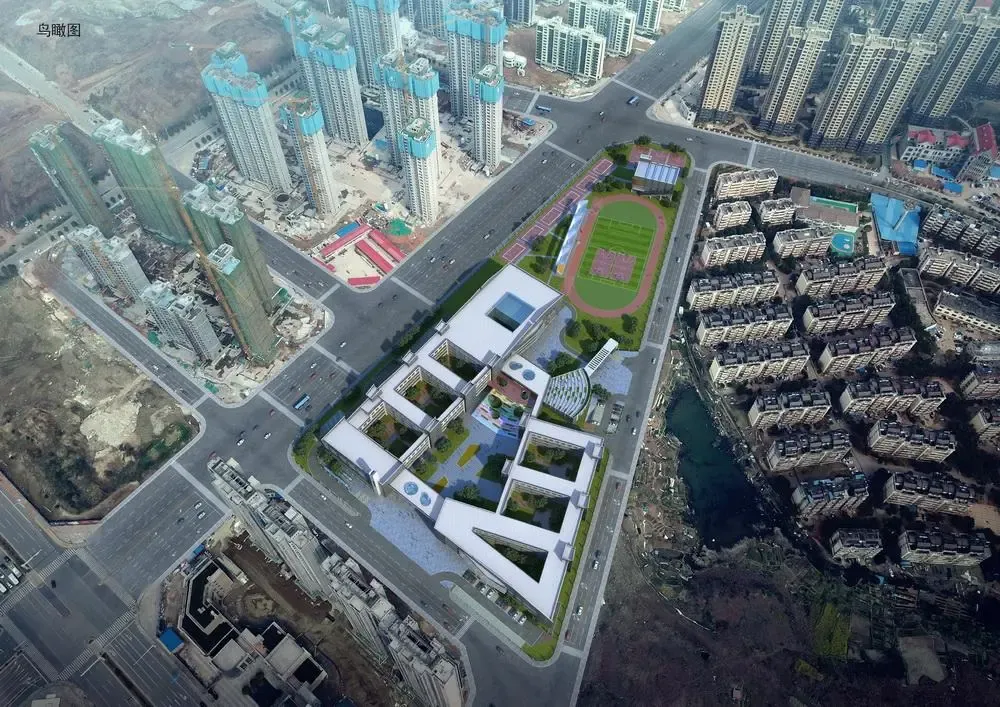 九龙湖片区新龙岗学校规划,建筑方案已定!