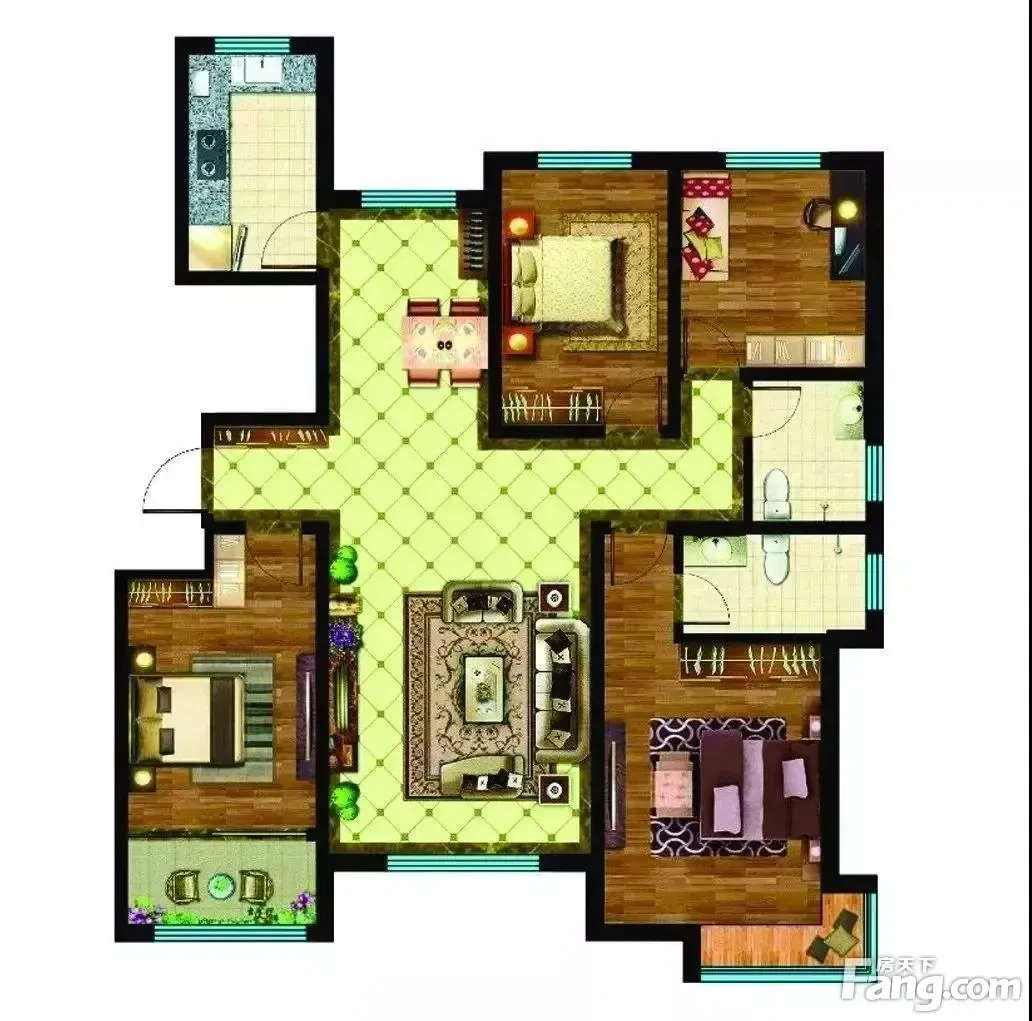 7#楼三室,四居新品重磅加推 | 海通·乐安郡