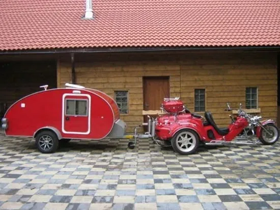 超牛的摩托房车不只拉风更实用组图