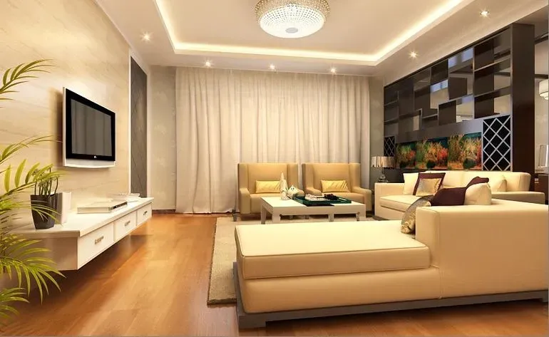 现代简约风格打造实用个性美家 二居室装修效果图_房产资讯-北京房