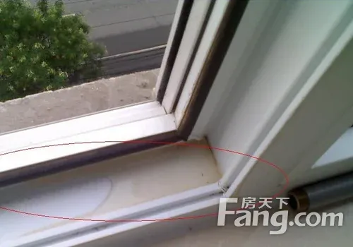 塑钢窗漏水