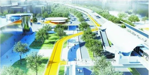 厦拟建空中自行车道 不需与行人、机动车“抢道”